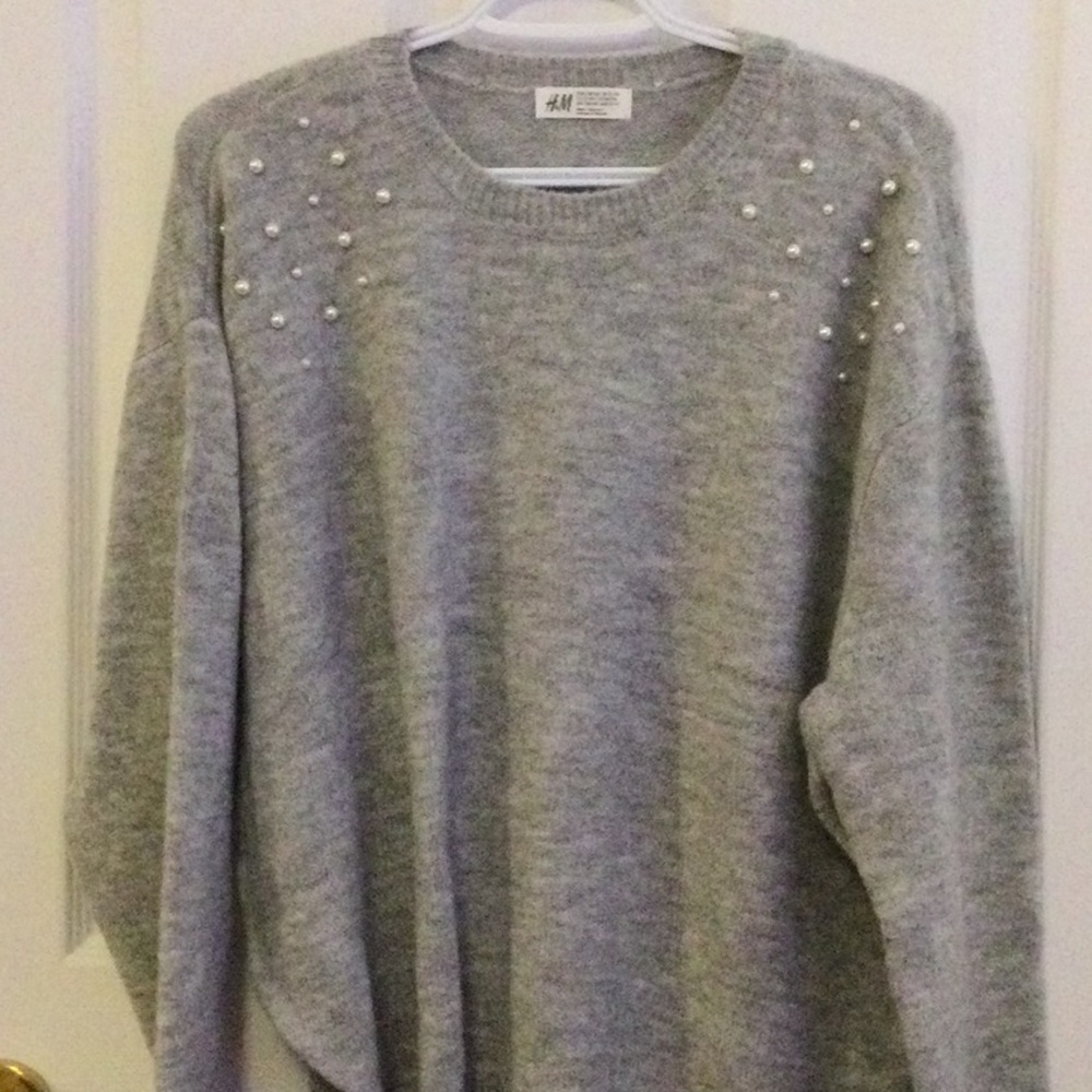 Grey Wool Sweater - Picture 1 of 1